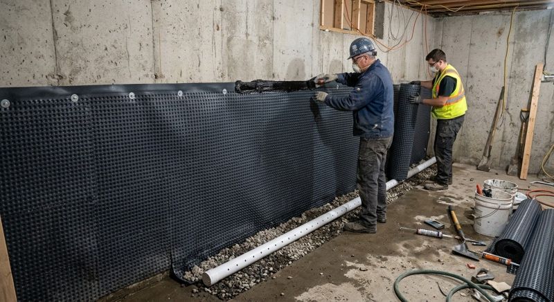 Basement Walls Waterproofing in Grand Rapids, MI