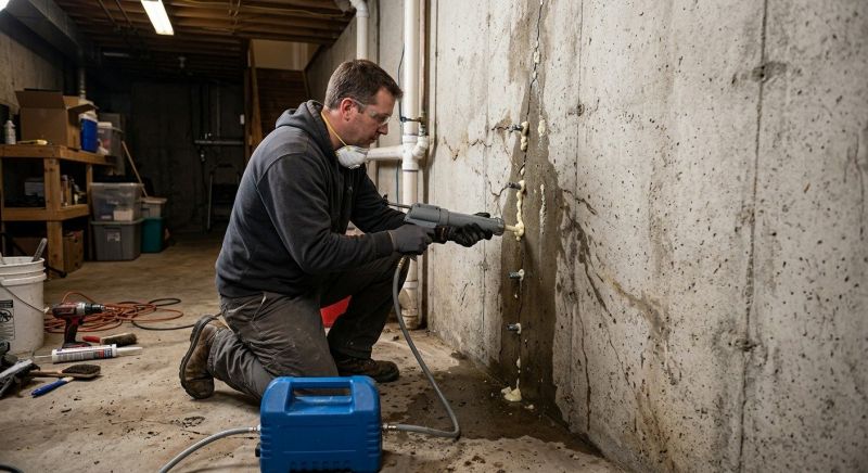 Leaking Foundation Repair in Fort Collins, CO