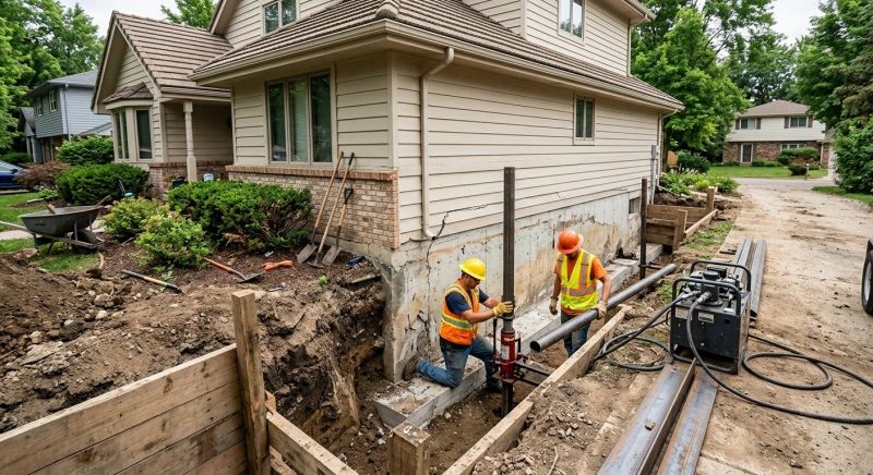 Residential Foundation Repair in Greenville, SC