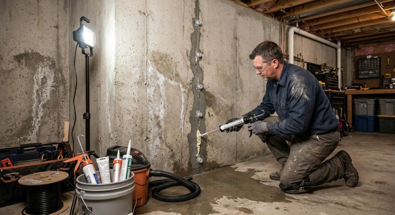 Basement Foundation Sealing in Greenville, SC