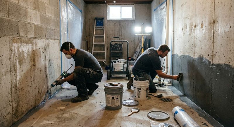 Basement Foundation Sealing in Grand Rapids, MI