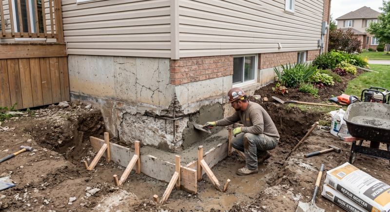 Building Foundation Repair in Greenville, SC