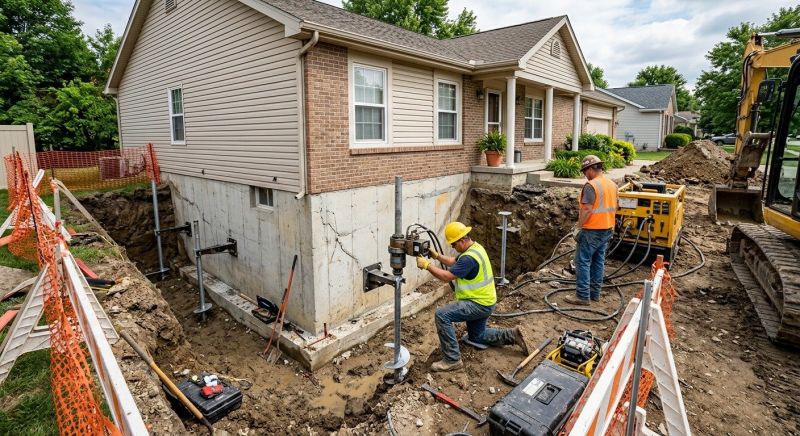 Building Foundation Repair in Columbus, OH