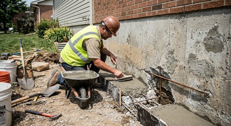 Concrete Foundation Repair in Greenville, SC