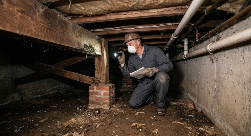 Crawl Space Leveling in Greenville, SC