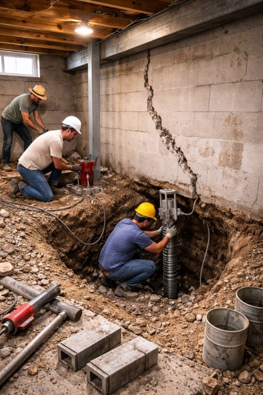 Crawlspace Structural Repair in Tampa, FL