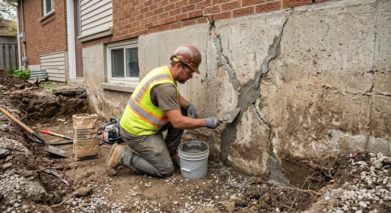 Exterior Foundation Repair in Greenville, SC