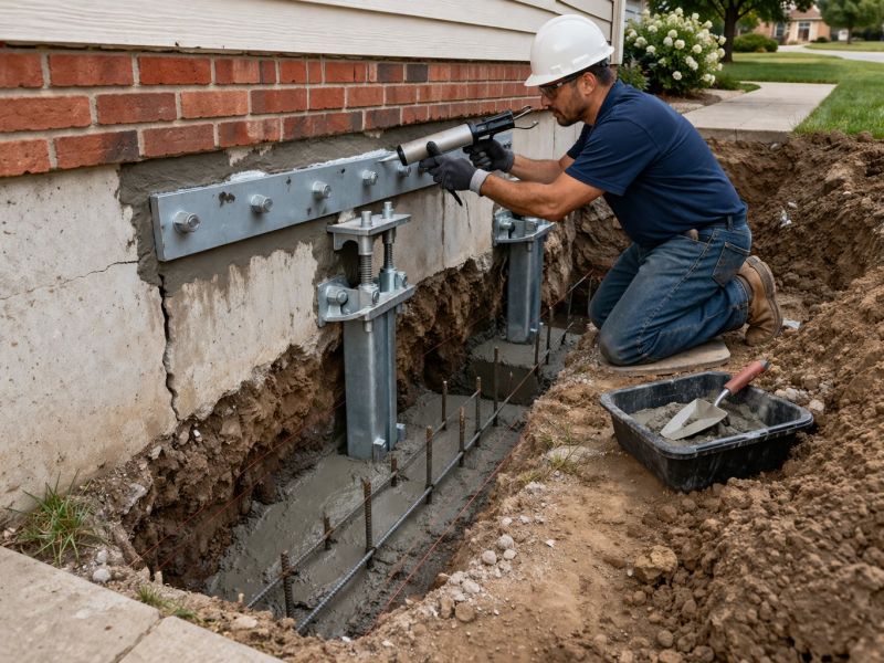 Foundation Pier Repair in Fort Collins, CO