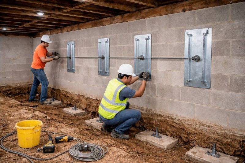 Foundation Stabilizing in Greenville, SC
