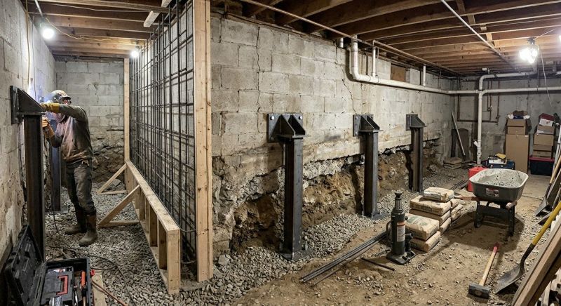 Foundation Stabilizing in Sarasota, FL