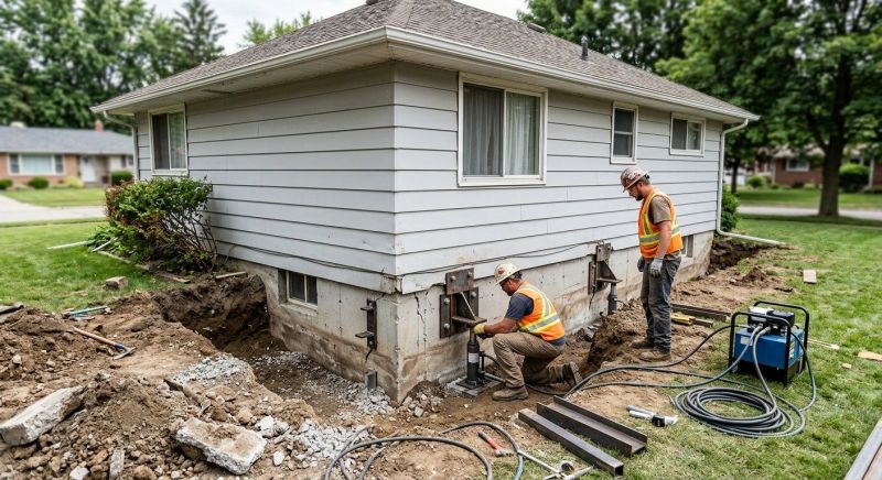 Home Foundation Repair in Greenville, SC