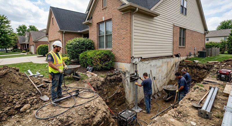House Foundation Repair in Greenville, SC