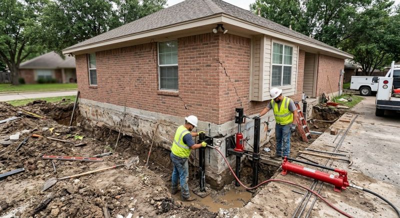 House Foundation Repair in Greenville, SC