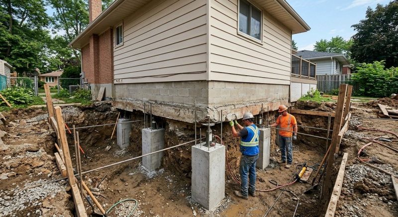 House Underpinning in Greenville, SC