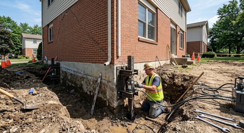 Sinking Foundation Repair in Fort Collins, CO