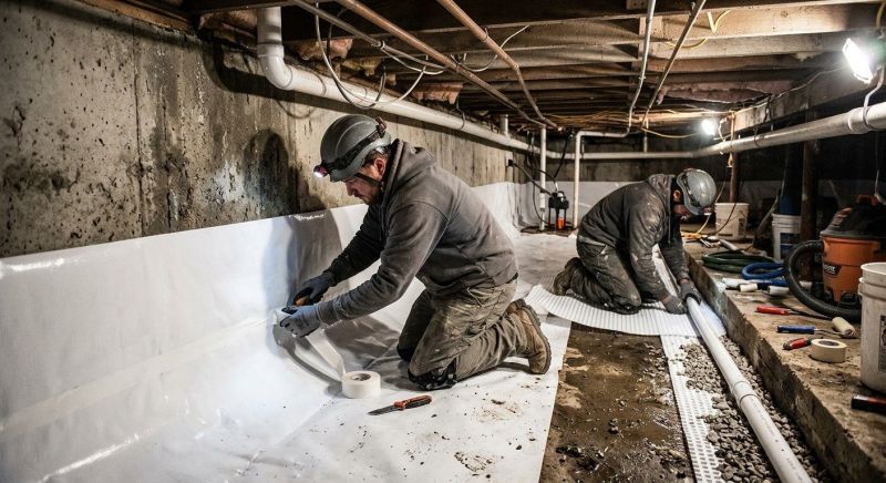 Wall Waterproofing in Fort Collins, CO