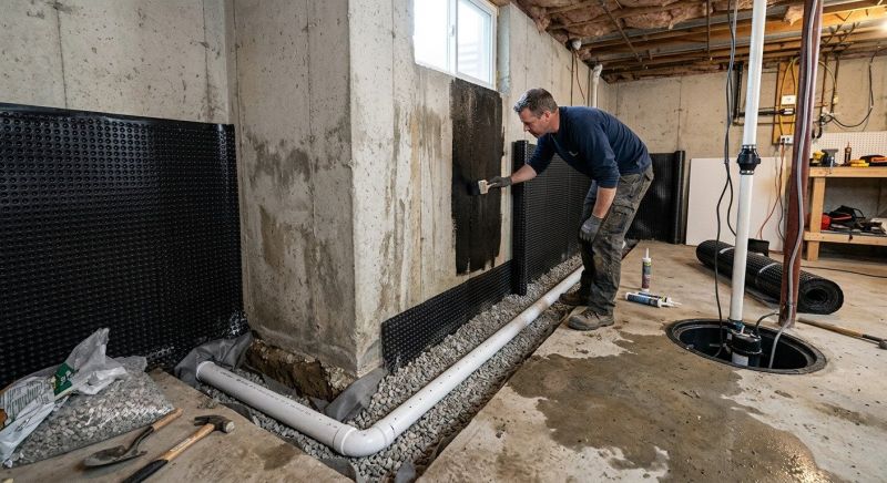 Wet Basement Repair in Grand Rapids, MI